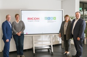 RICOH Deutschland GmbH: Neue Partnerschaft: Ricoh und das Bildungswerk der Niedersächsischen Wirtschaft treiben gemeinsam die Umsetzung des "DigitalPakt Schule" in Niedersachsen voran