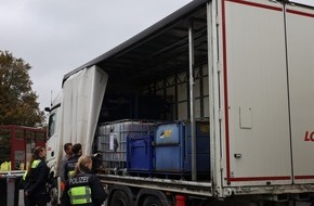 Kreispolizeibehörde Viersen: POL-VIE: Rastplatz Tomm Heide: Koordinierter Kontrolltag im gewerblichen Personen- und Güterverkehr