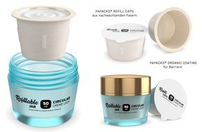 PAPACKS Sales GmbH: Der nachhaltigste Creme-Tiegel für Kosmetikprodukte: Die Zukunft für plastikfreie Kosmetik Creme-Tiegel und Behälterverpackungen für Lebensmittel hat mit PAPACKS begonnen