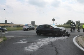 Polizeidirektion Mayen: POL-PDMY: +++Nachtrag zur Erstmeldung von 12:12 Uhr+++ Unfall mit vier Verletzten Personen und ca. 13.000 EUR Sachschaden auf der K 93 bei Kottenheim