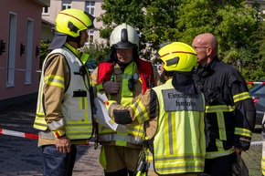 FW-MK: Ammoniakaustritt sorgt für Massenanfall von Verletzten am Reiterweg