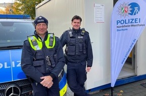 Polizei Bochum: POL-BO: Bochumer Weihnachtsmarkt: Die Polizei ist mit mobiler Wache für Sie da