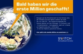 SWITCH: SWITCH: Bald eine Million Domain-Namen in der Schweiz
