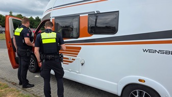 Polizeiinspektion Emsland/Grafschaft Bentheim: POL-EL: Wietmarschen - Verkehrskontrolle zum Ferienbeginn auf der A31 - Polizei zieht Bilanz (Foto)