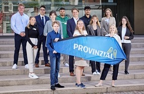 Provinzial Holding AG: Ausbildungsstart bei der Provinzial Nord Brandkasse - 49 neue Schutzengel starten ins Berufsleben