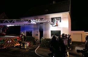Feuerwehr Dortmund: FW-DO: Feuer in Aplerbeck / Frau verstarb trotz Reanimationsmaßnahmen
