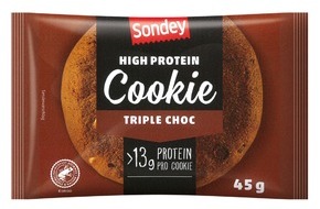 Lidl: Die Georg Parlasca Keksfabrik GmbH informiert über einen Warenrückruf des Produktes "Sondey High Protein Cookie Triple Choc, 45g"