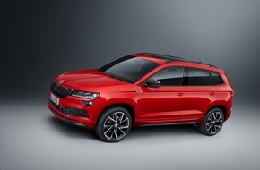 Skoda Auto Deutschland GmbH: Neuer Sportsgeist mit dem SKODA KAROQ SPORTLINE (FOTO)