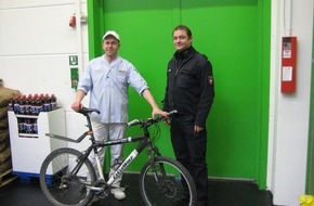 Polizeiinspektion Hameln-Pyrmont/Holzminden: POL-HOL: Fahrradbesitzer wunderte sich: Plötzlich fuhr sein gestohlenes Mountainbike vorbei - Dieb konnte gefasst werden / Fahrrad hat seinen rechtmäßigen Eigentümer wieder -
