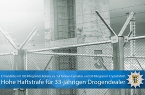 Landeskriminalamt Baden-Württemberg: LKA-BW: Empfindlicher Schlag gegen die organisierte Rauschgiftkriminalität - hohe Haftstrafe für Rauschgifthändler