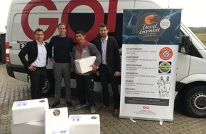 GO!Express & Logistics (Deutschland) GmbH: Fangfrische Garnelen aus Bayern erobern die Gourmetwelt mit GO!