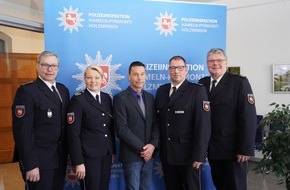 Polizeidirektion G&ouml;ttingen: POL-GOE: Amtswechsel im Polizeikommissariat Bad M&uuml;nder: G&uuml;nther K&ouml;ster verabschiedet, Mirko Titze folgt nach