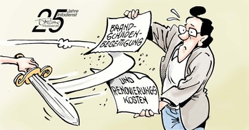 Bundesgeschäftsstelle Landesbausparkassen (LBS): Sofort abzugsfähig / Kosten für Beseitigung von Brandschäden