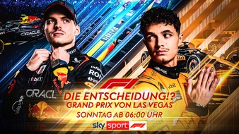 Sky Deutschland: Formel 1 - die Entscheidung!? Der erste Titel-Matchball für Max Verstappen beim Grand Prix von Las Vegas am Wochenende live bei Sky Sport