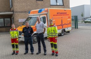 Feuerwehr Ratingen: FW Ratingen: Fotomaterial - Feuerwehr Ratingen - Neue Besetzung der Rettungswache Tiefenbroich