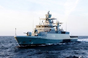 Presse- und Informationszentrum Marine: Erstmalige Teilnahme einer Korvette am ständigen maritimen Einsatzverband der NATO (FOTO)