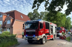 Freiwillige Feuerwehr Aurich: FW-AUR: Mahlzeit auf dem Herd vergessen
