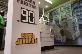 Eurojackpot: Mega-Jackpot von 90 Millionen Euro geht in die Verlängerung

Gleich 5 neue Millionäre bei der Ziehung am 26. Oktober