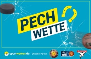 sportwetten.de: sportwetten.de erweitert erfolgreiche "Pechwette" auf DEL und BBL