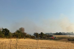 Feuerwehr und Rettungsdienst Bonn: FW-BN: Ausgedehnter Fl&auml;chenbrand in Bonn Dransdorf