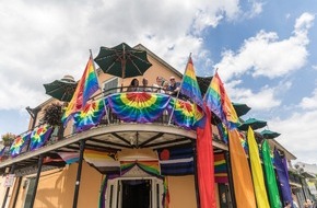 New Orleans & Company: Wer Pride sagt, muss auch NOLA sagen - Pressemitteilung Juni 2023