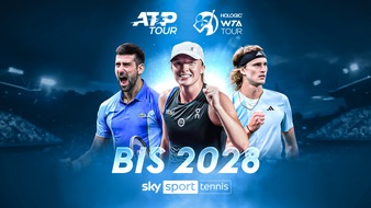 Sky Deutschland: Noch mehr Spitzentennis: Sky sichert sich die langfristigen Übertragungsrechte der ATP und WTA Turnierserien