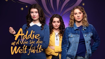 KiKA - Der Kinderkanal ARD/ZDF: Premiere von "Addie und wie sie die Welt fühlt" / Neurodiversität in Live-Action-Fantasy-Serie