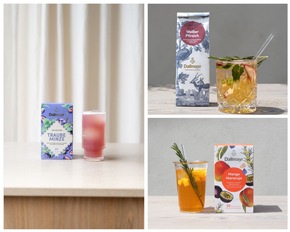 Vier frische Eisteerezepte von Dallmayr