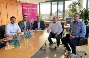 Deutsche Telekom AG: 13.600 Glasfaseranschlüsse für Gießen - Stadt und Telekom unterzeichnen gemeinsames Eckpunktepapier