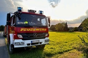 Freiwillige Feuerwehr Hünxe: FW Hünxe: Person in Wohnung