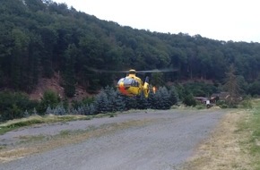 Freiwillige Feuerwehr Breckerfeld: FW-EN: Landung Rettungshubschrauber