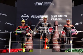 Medienmitteilung: Iannone sichert sich den ersten Sieg im H-D Bagger World Cup