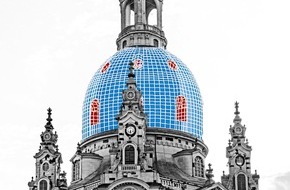 CADFEM GmbH: 20 Jahre Frauenkirche: Virtuelles Netz für den Wiederaufbau