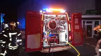 Freiwillige Feuerwehr Werne: FW-WRN: Löschsystem VLF Cobra im Einsatz