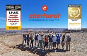 Eberhardt TRAVEL GmbH: Jahresabschluss 2025 - Eberhardt TRAVEL blickt auf erfolgreiches Reisejahr und starke Auszeichnungen