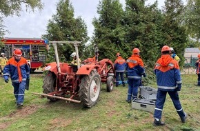 Feuerwehr Xanten: FW Xanten: Berufsfeuerwehrtag der Jugendfeuerwehr - Vermehrt Einsatzfahrzeuge im Stra&szlig;enverkehr