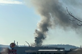 Feuerwehr und Rettungsdienst Bonn: FW-BN: Feuerwehreinsatz bei Brand in Bonner M&uuml;llverbrennungsanlage