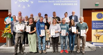 Deutscher Berufs- und Erwerbsimkerbund e.V.: Deutschlands beste Sorten-Honige: Die 29 Sieger des ersten eurobee Honey Award
