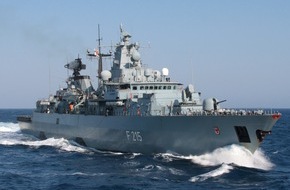 Presse- und Informationszentrum Marine: Fregatte "Brandenburg" wird Flaggschiff in der Ägäis