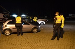 Polizeiinspektion Stade: POL-STD: Polizei kontrolliert 285 Autofahrerinnen und Autofahrer auf Drogen und Alkohol am Steuer