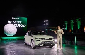 Skoda Auto Deutschland GmbH: Weltpremiere des neuen Škoda Elroq: Pressematerial und Highlight-Video der Enthüllung