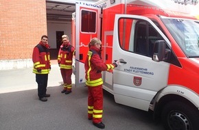 Feuerwehr Plettenberg: FW-PL: Vorsitzender und Bürgermeisterkandidat der CDU als Hospitant zu Besuch in der Feuer- und Rettungswache in Plettenberg