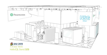 Pilkington: Die NSG Group auf der BAU 2019