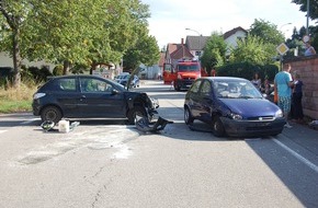 Polizeidirektion Kaiserslautern: POL-PDKL: Verletzte bei Verkehrsunfall