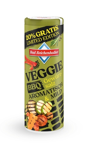 Bad Reichenhaller holt mit BBQ-Gew&uuml;rzsalzen auch Veganer und Vegetarier ab