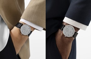 NOMOS Glashütte/SA Roland Schwertner KG: Mehr Coolness, mehr Stil! Tangente neomatik platingrau