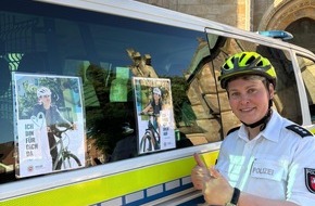 Polizeiinspektion Emsland/Grafschaft Bentheim: POL-EL: Meppen - Aktionstag "Mit Helm - aber sicher" am Krankenhaus Ludmillenstift