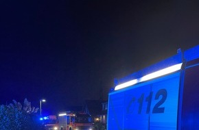 Feuerwehr Dinslaken: FW Dinslaken: Einsatzmeldung Feuer mit Menschenleben in Gefahr