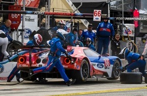 Ford-Werke GmbH: Ford Chip Ganassi Racing beim Petit Le Mans: Der Ford GT gibt seine Abschiedsvorstellung im Werksteam (FOTO)