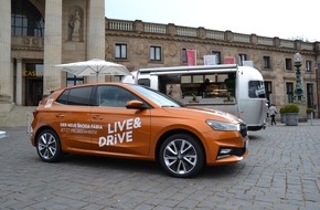 Skoda Auto Deutschland GmbH: Bundesweite LIVE & DRiVE-Roadshow: Deutschland fährt ŠKODA